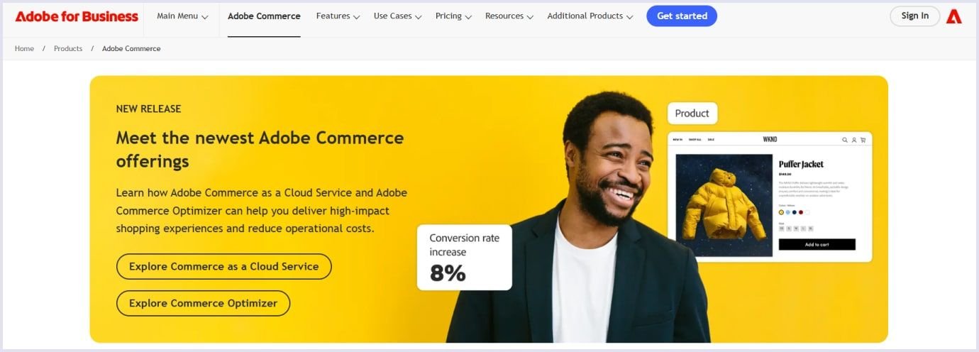 Adobe Commerce template-based marketplace solution Adobe Commerce ready-made marketplace solution