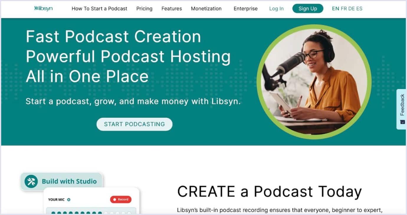 Libsyn podcast hosting platform