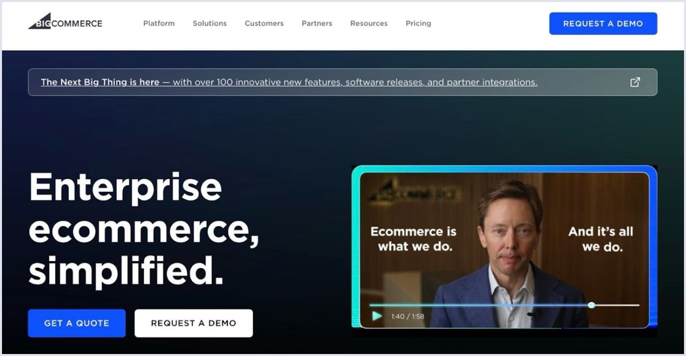 BigCommerce was funded by bootstrapping
