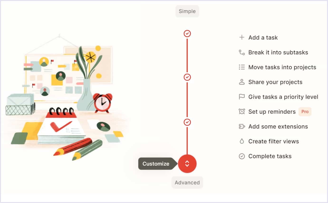 Hand-drawn illustration in SaaS design