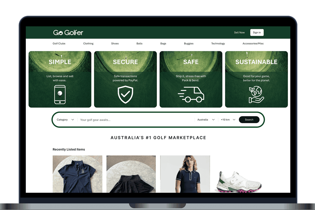 Peer-to-Peer Marketplace for Golfers Peer-to-Peer Marketplace for Golfers | Codica