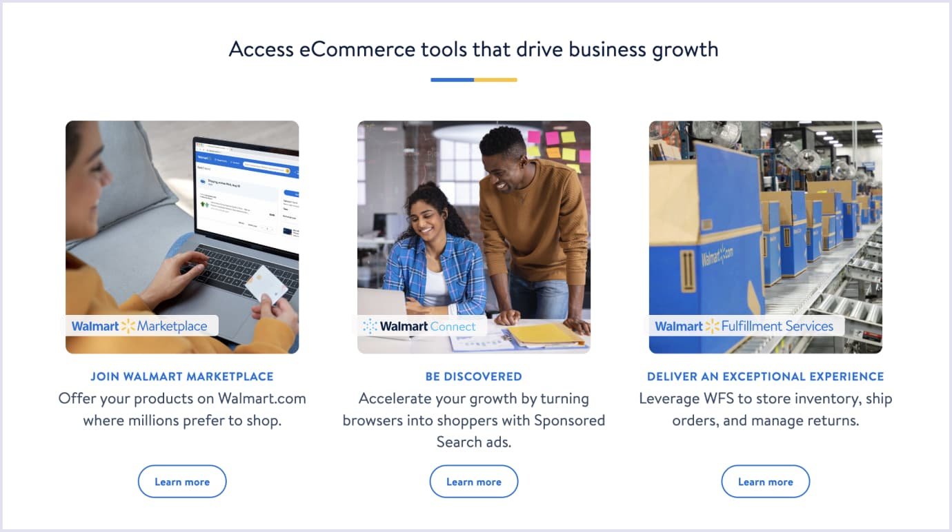 Benefits of building a B2B marketplace with Walmart