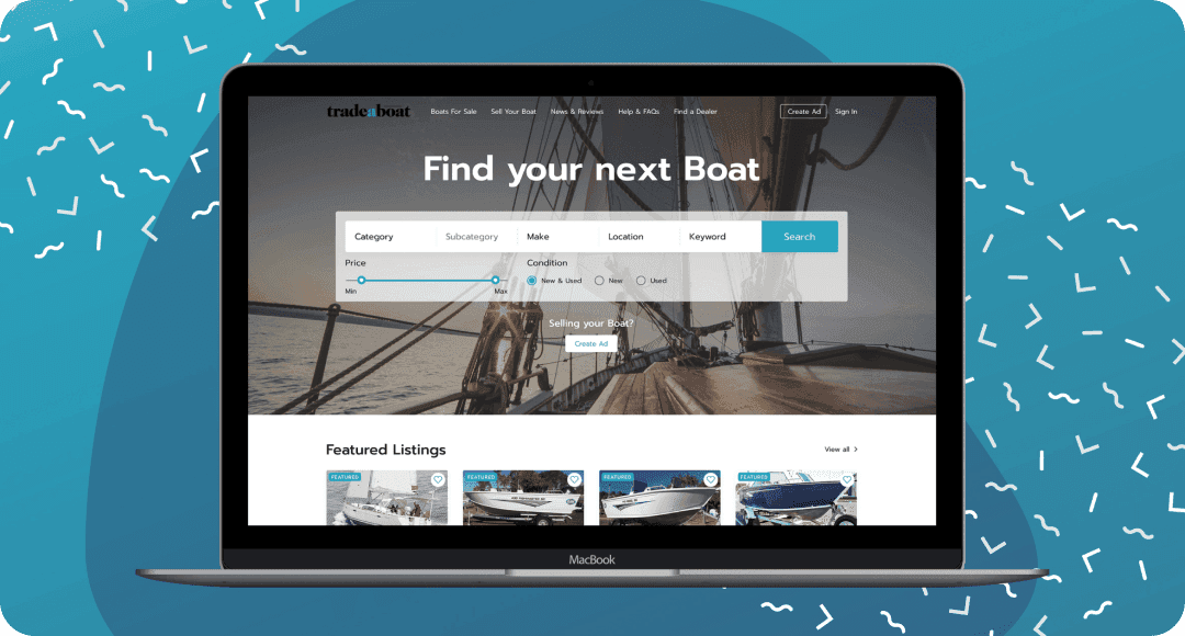 Online marketplace platform in Australia for Tradeaboat