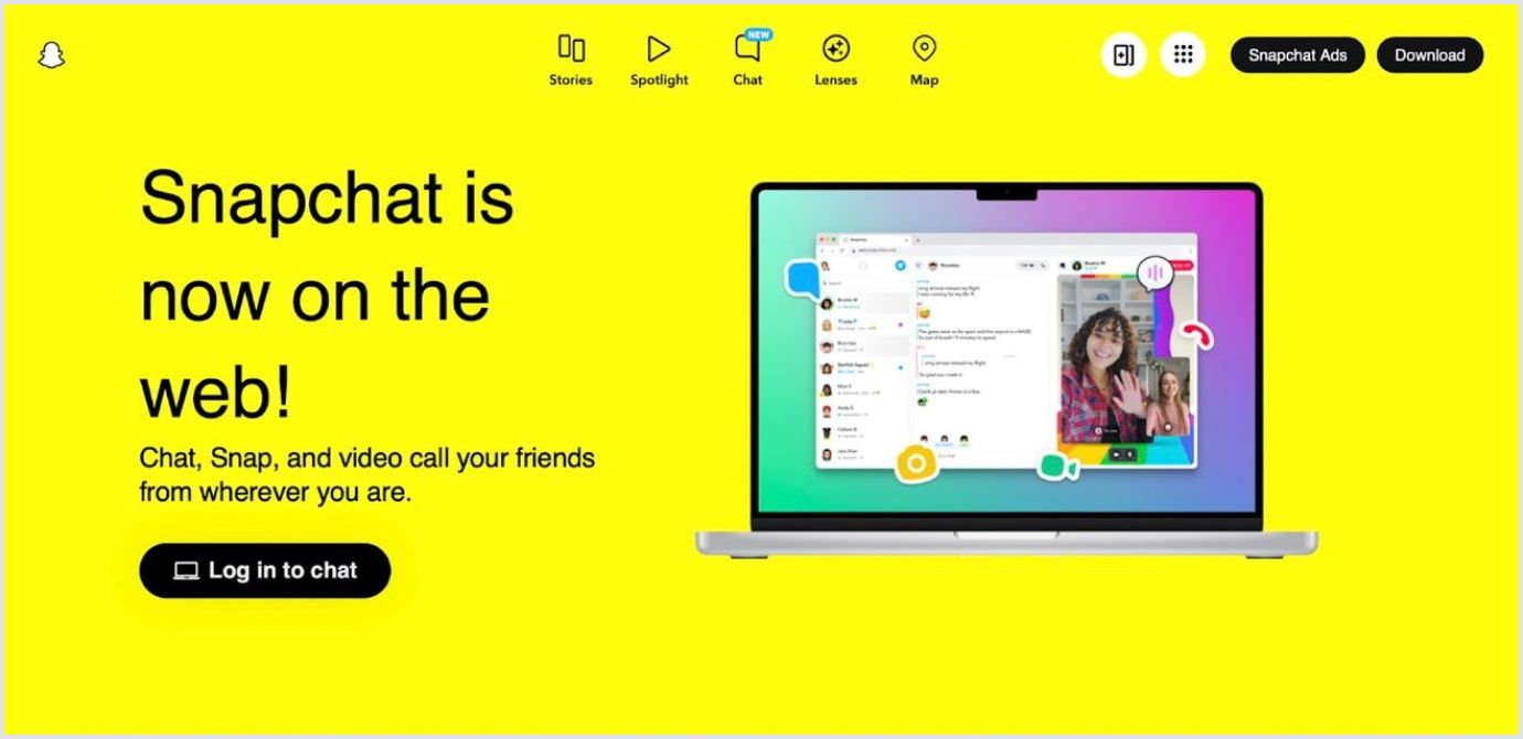 Multimedia instant messaging paltform: Snapchat