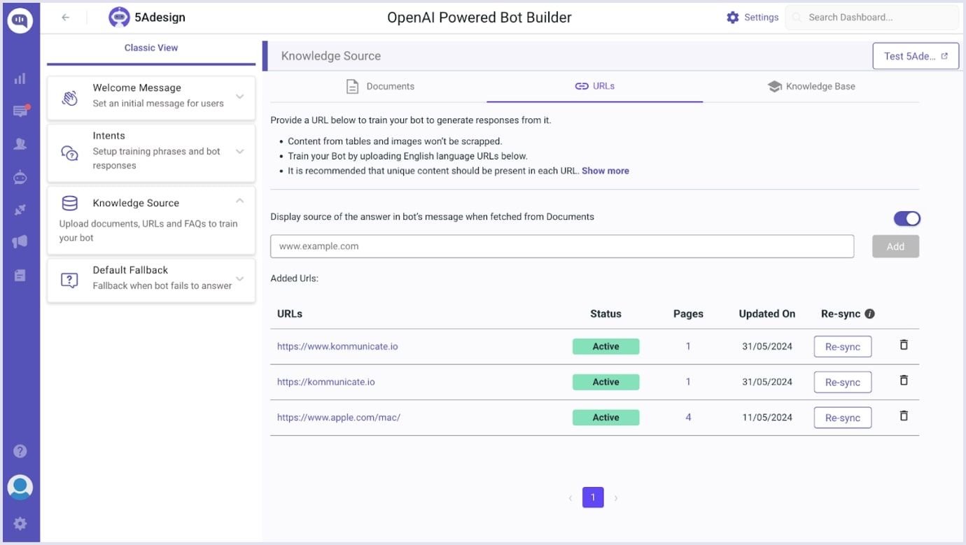 Kommunicate feature updates