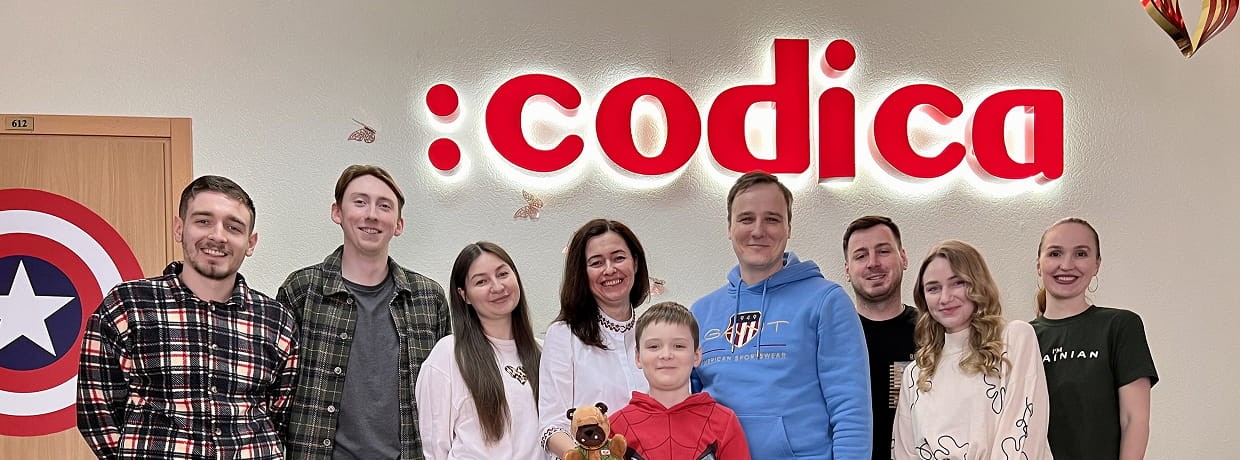 Codica team in the office Codica team in the office | Codica