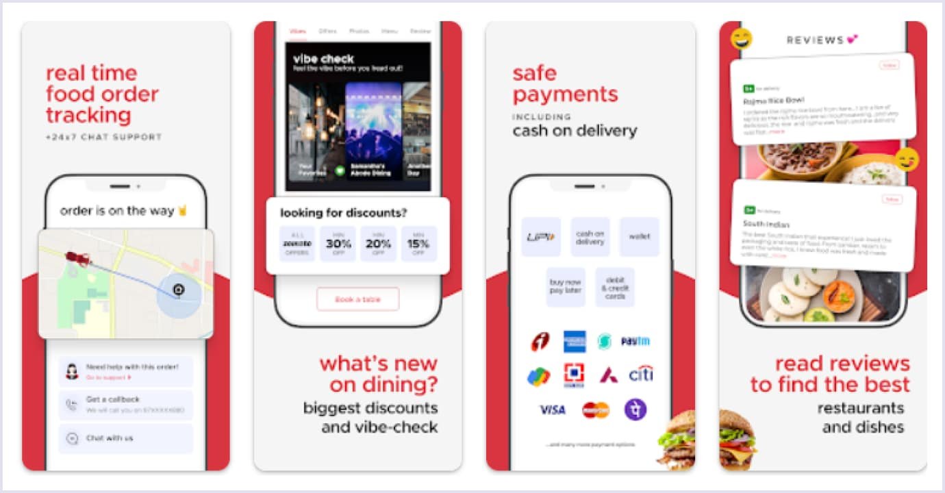 Food delivery mobile app