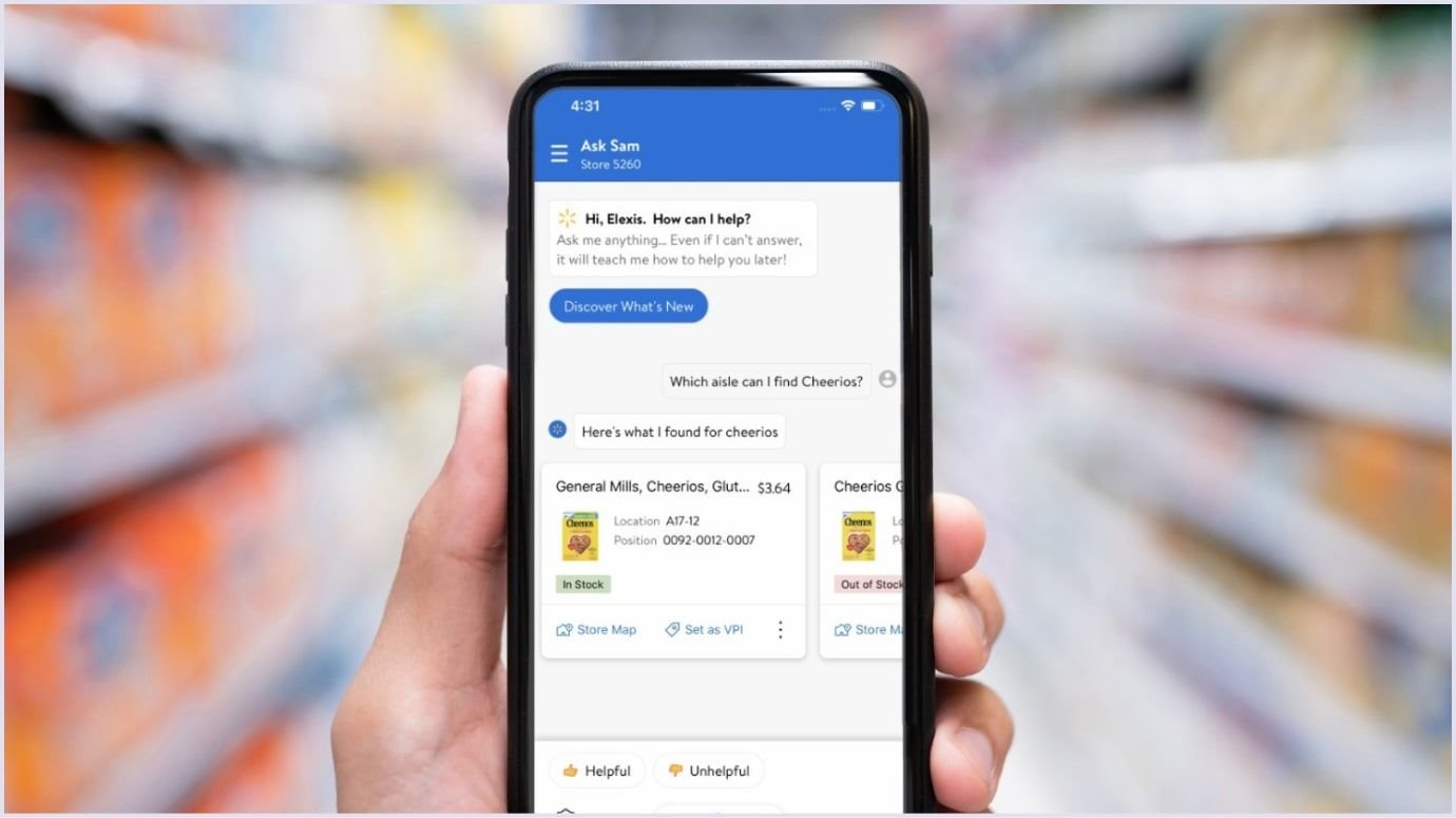 Walmart's voice assistant