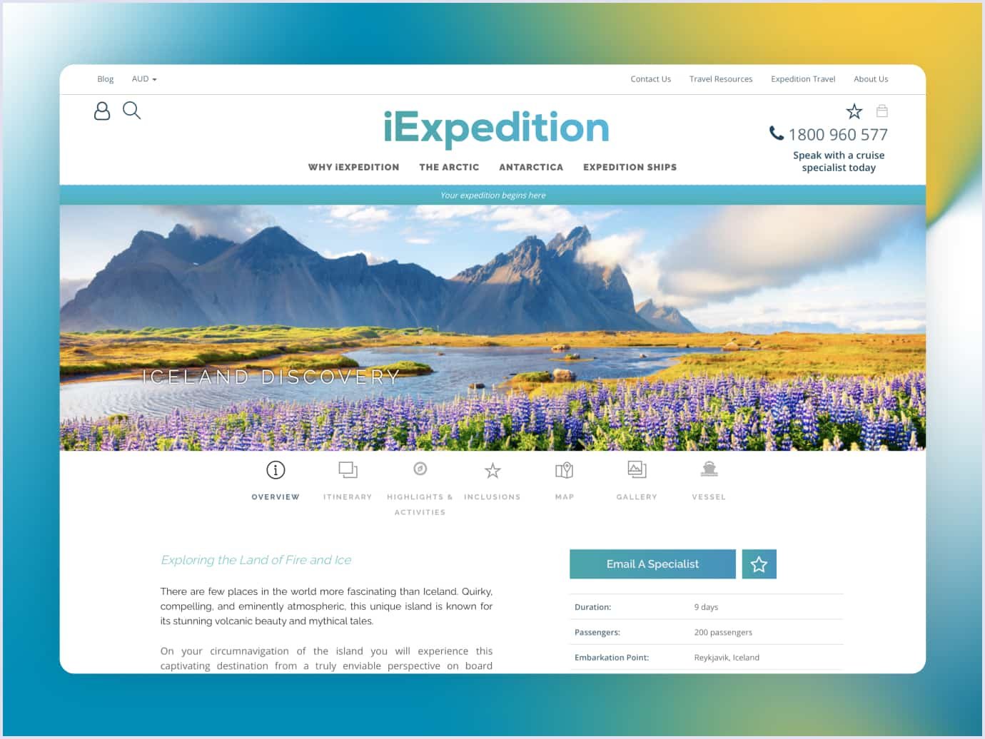 iExpedition online travel marketplace
