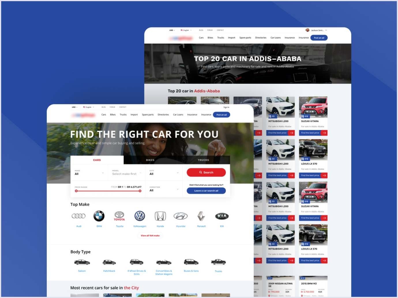 Online auto marketplace