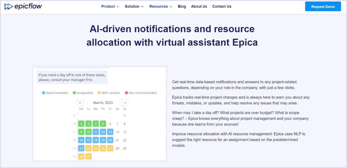 Epicflow AI SaaS