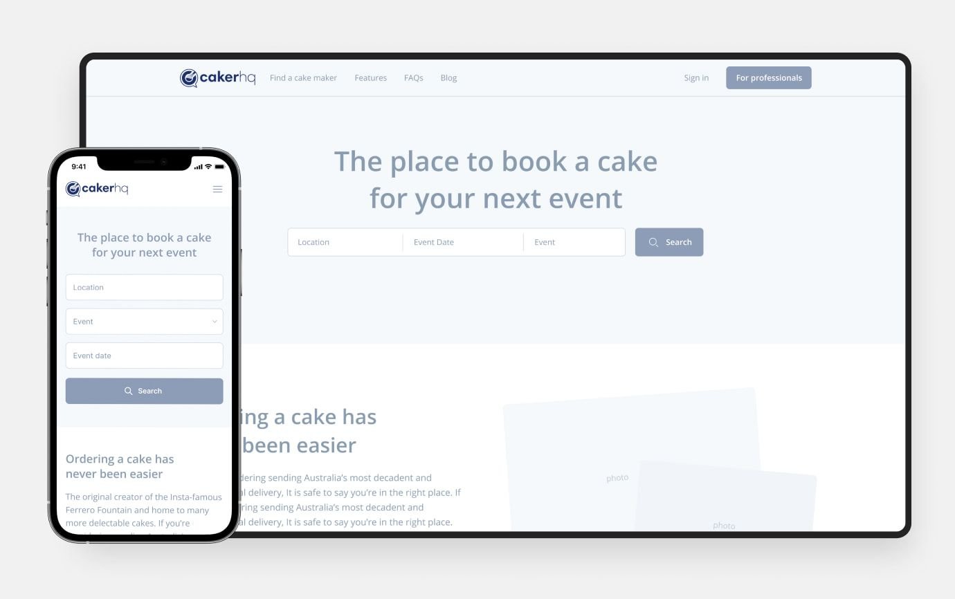 Prototype for SaaS app