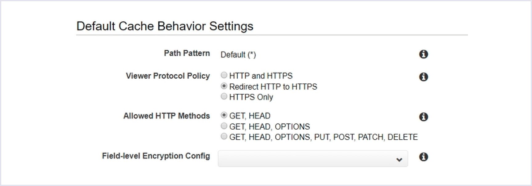 Choosing HTTPS for viewer protocol policy to serve a website over SSL