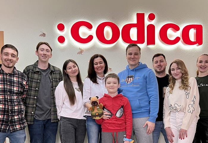 Codica team in the office Codica team in the office | Codica