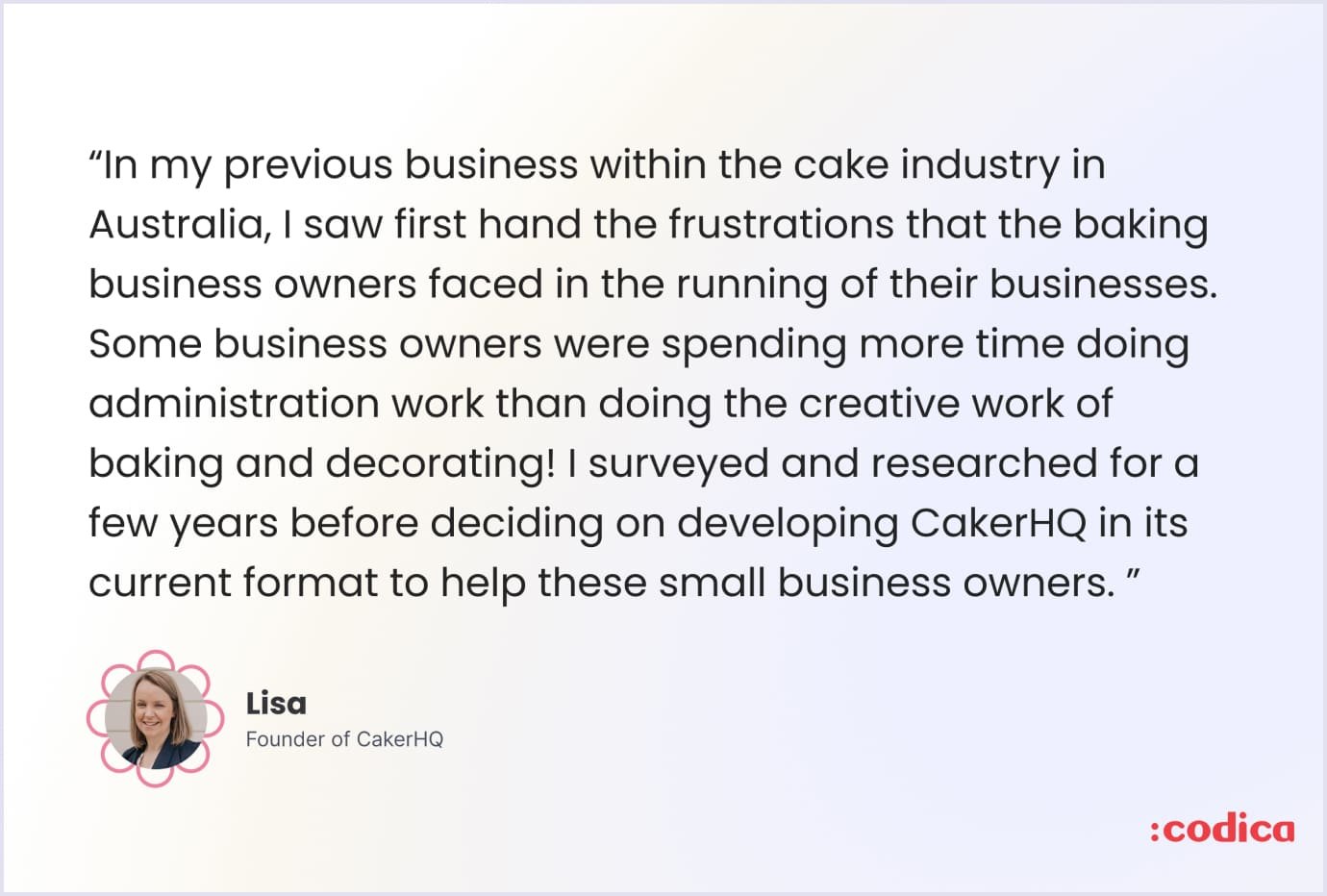 CakerHQ founder's review