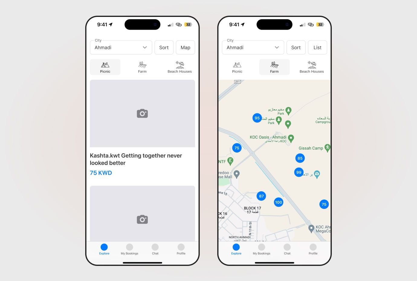 Prototypes examples made by Codica How app prototypes look like