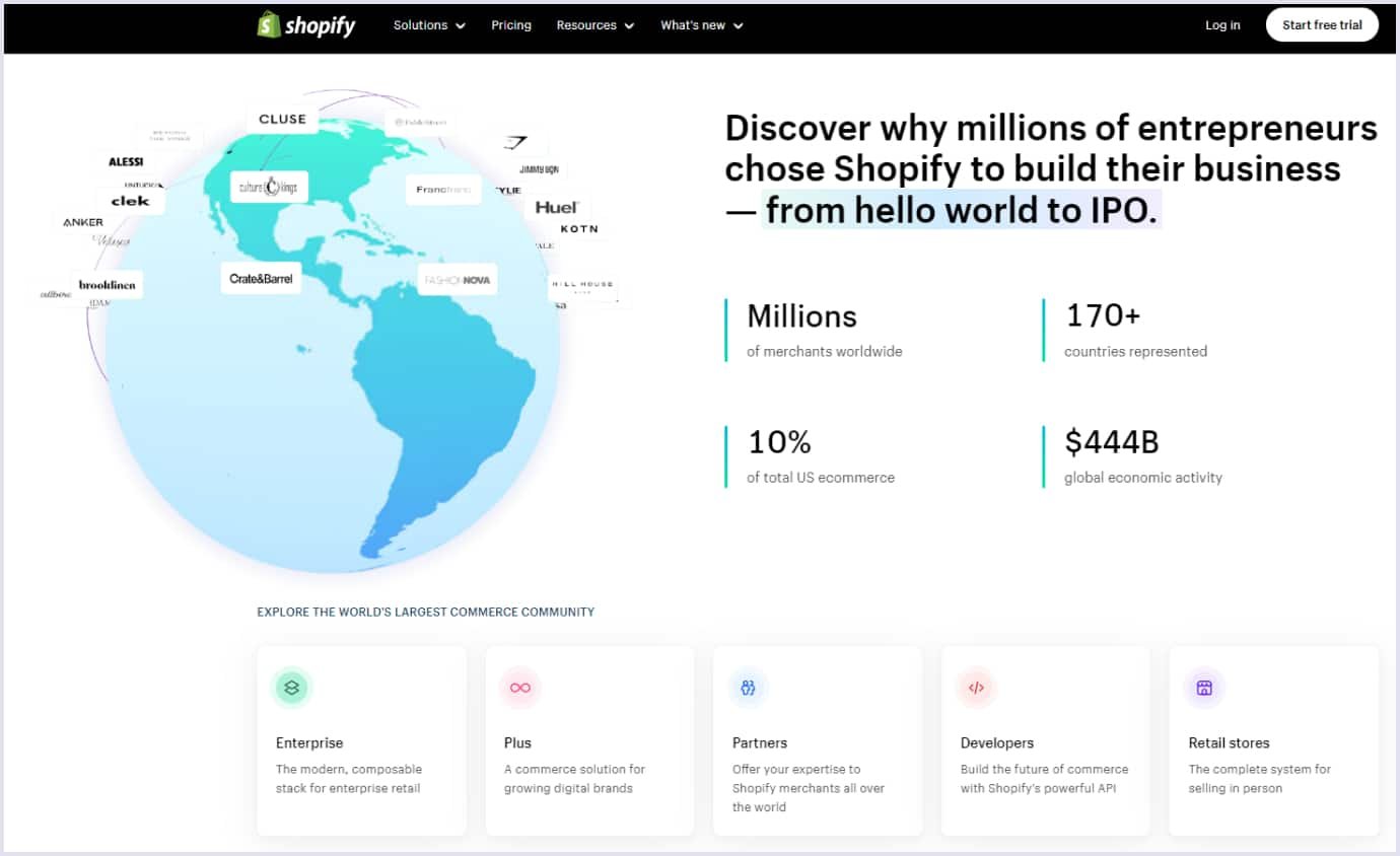 Shopify Ruby on Rails marketplace