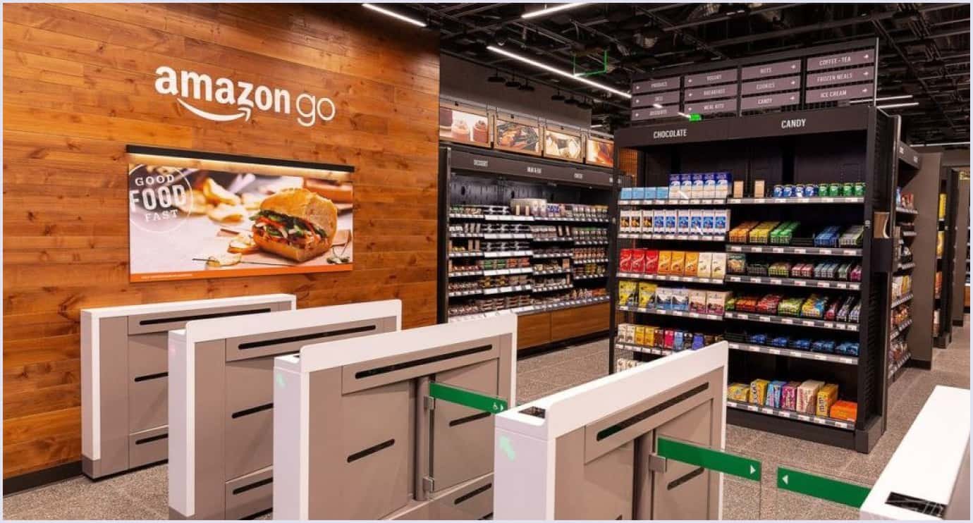 Example of the Amazon Go store