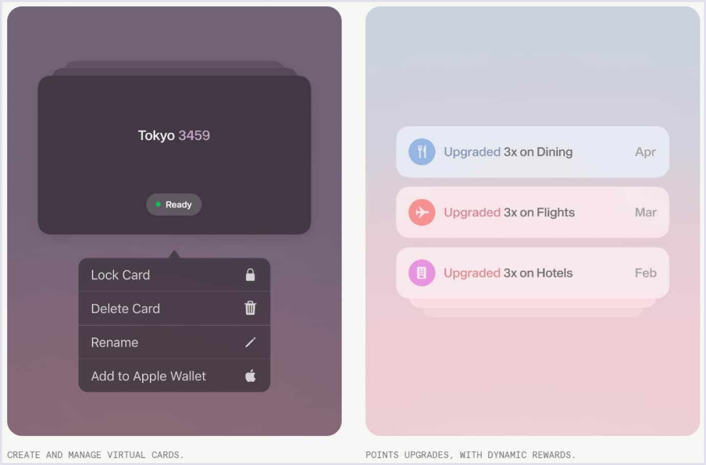 Dynamic gradient feature design