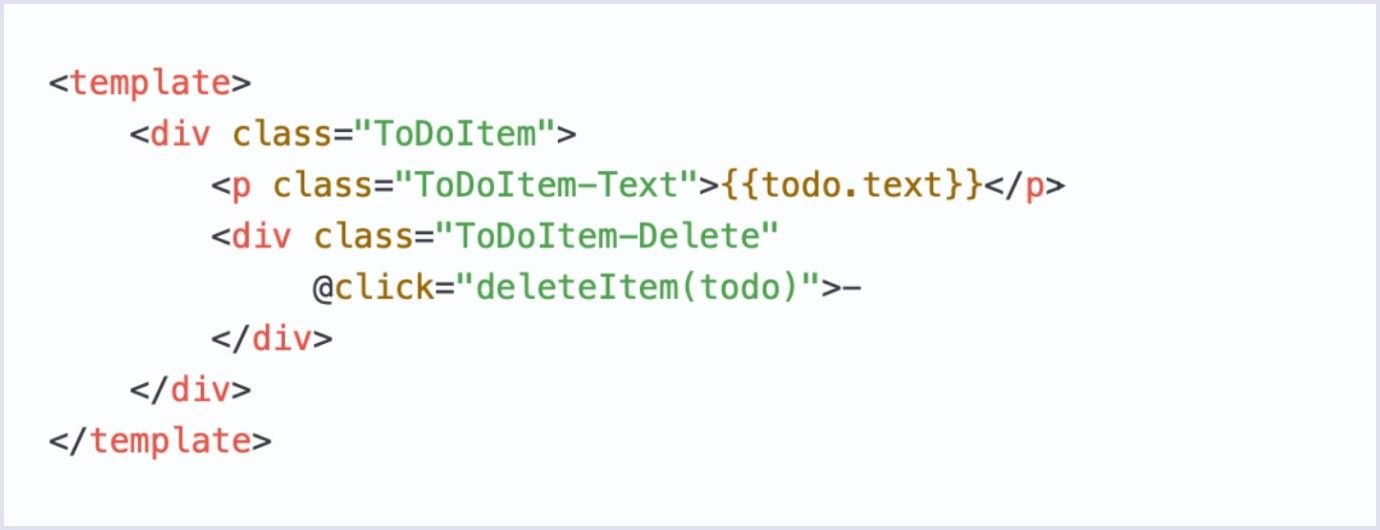 Vue component structure